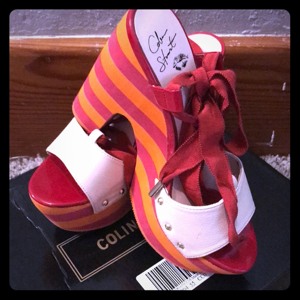 Colin Stuart Neon Heels